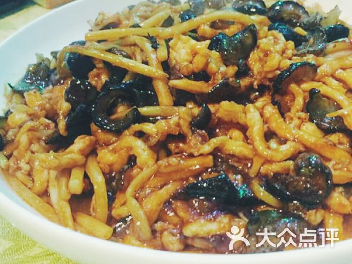 天津烤鸭店正阳春(华苑迎水道店)-传统烧三丝-菜-传统烧三丝图片-天津