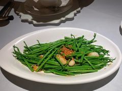 蒜蓉炒有机五指山野菜-闻见中国海南菜(K11店)