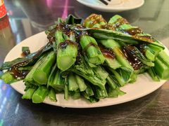 白灼蚝油碧绿鲜芥兰-丽的面家(多宝路店)