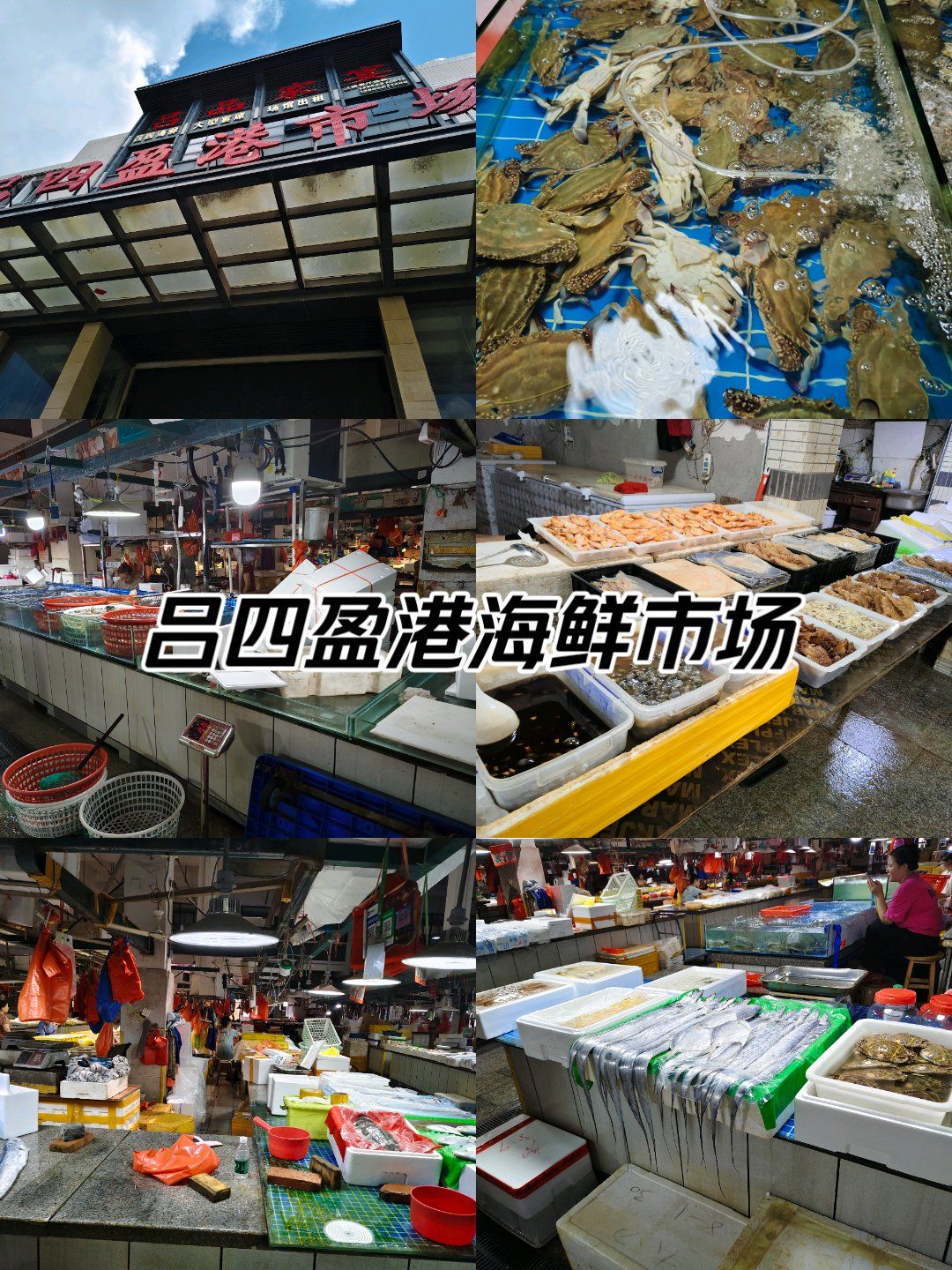 吕四盈港海鲜市场
