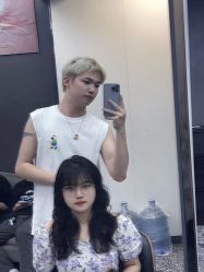 -藤野造型专业烫染接发