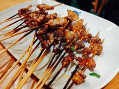 -路边摊小炉子烧烤