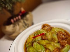 丝瓜面筋煲-纳地素食(石门公园店)