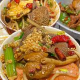 男朋友带我来的，炫了4碗儿大米饭！