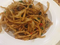 椒盐茶树菇-围炉夜话·潮汕卤水火锅(榕江店)