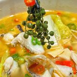 🐟西安人均50💰青椒鱼汤泡饭我真的会爱死…
