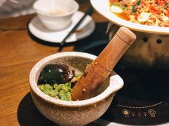 皮蛋辣椒擂茄子-炊烟小炒黄牛肉(华夏店)