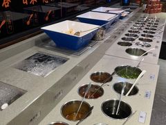 自助调料区-渝味晓宇火锅(合川路店)