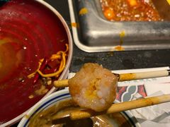 爆浆黑虎虾丸-大隐·成都火锅Bistro(合生麒麟新天地店)