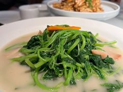 上汤鸡毛菜-京味斋·北京烤鸭(华威桥北工大店)