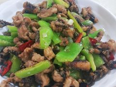 干煸鱿鱼-满口香饭店