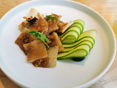 蒜汁捞汁鲨鱼唇-宴南庭·闽味私房菜