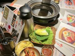 -草家酱蟹炭火烤肉店(珲春南路一店)