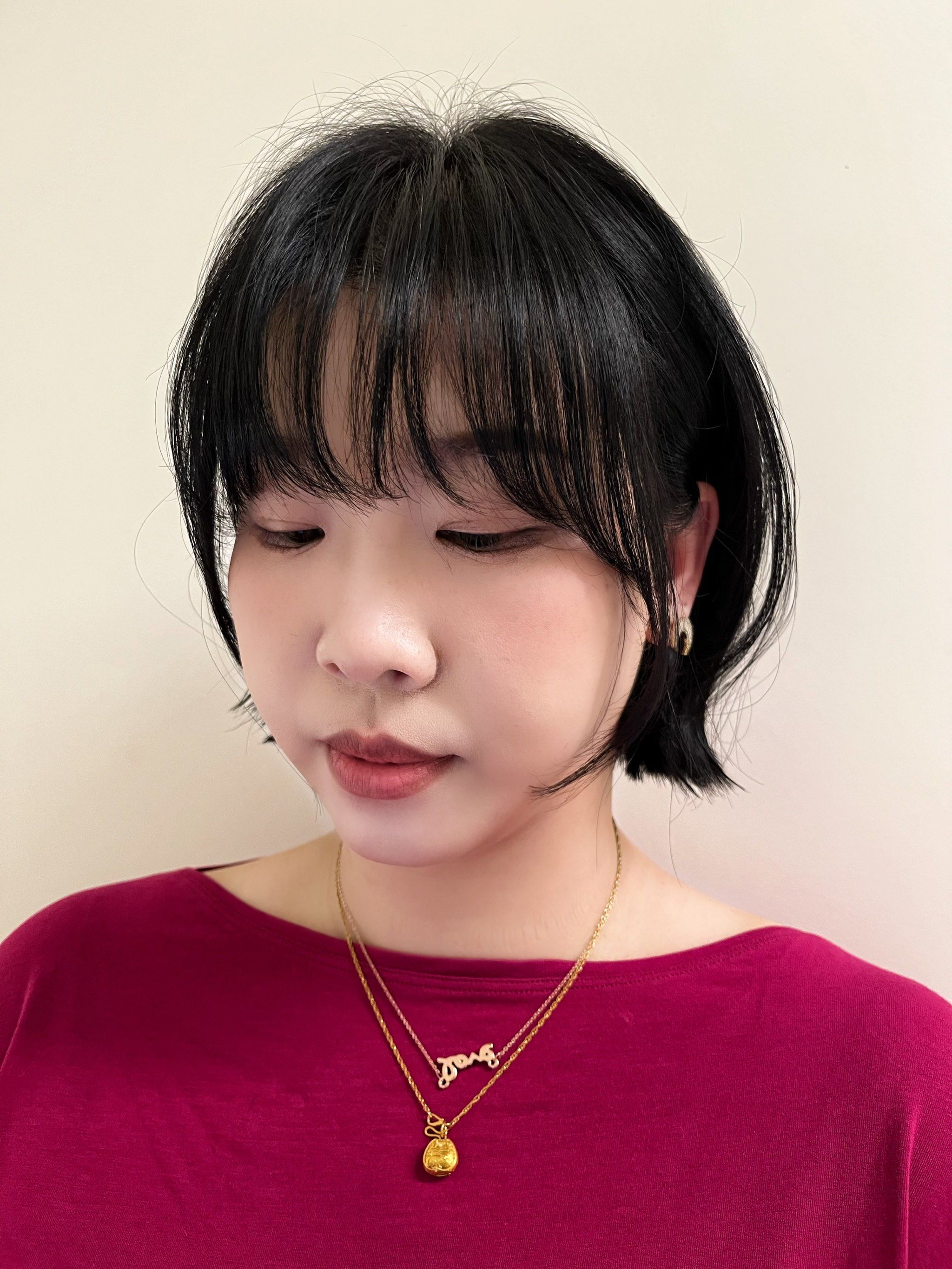 韩式减龄短发