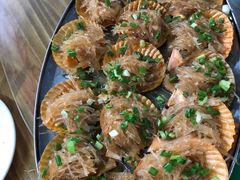 粉丝蒸扇贝-四川人郑霞海鲜