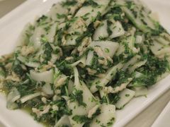 荠菜肉丝炒年糕-金时代顺风大酒店(临港百联店)