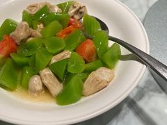 竹荪蛋烧青笋-懒人盐府人家(航天桥店)