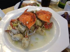 炒野生梭子蟹-海岛渔村大酒店(云霄路店)