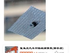 -鲨鱼皮汽车凹陷玻璃修复(静安店)