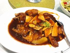 温式黄鱼烧年糕-柒园·三十年创意杭帮菜(龙湖滨江天街店)
