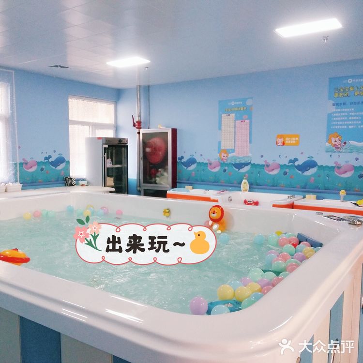 水中嬉戏小丸子