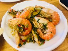 蒜蓉炒虾-J Daeng Seafood