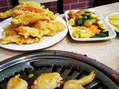 炸蔬菜-平山城鑫烧烤(建国楼店)