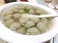 黄花鱼鱼丸汤-老虎滩船说·海胆水饺·大连海鲜(老虎滩店)