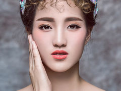 老师妆面作品-贺加贝化妆美甲培训学校