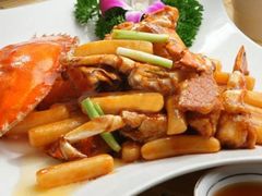 海蟹烧年糕-渡海小渔村.老辈日照菜