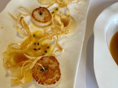 煎深海扇贝-Jean Georges