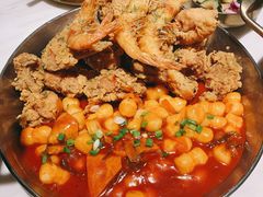 必点炸鸡翅配年糕-HOTISLAND海鸡岛·韩国料理(江南西店)