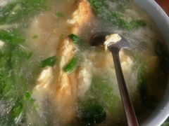 青菜煎蛋汤-盐帮食坊•小河帮川菜(四川师大店)