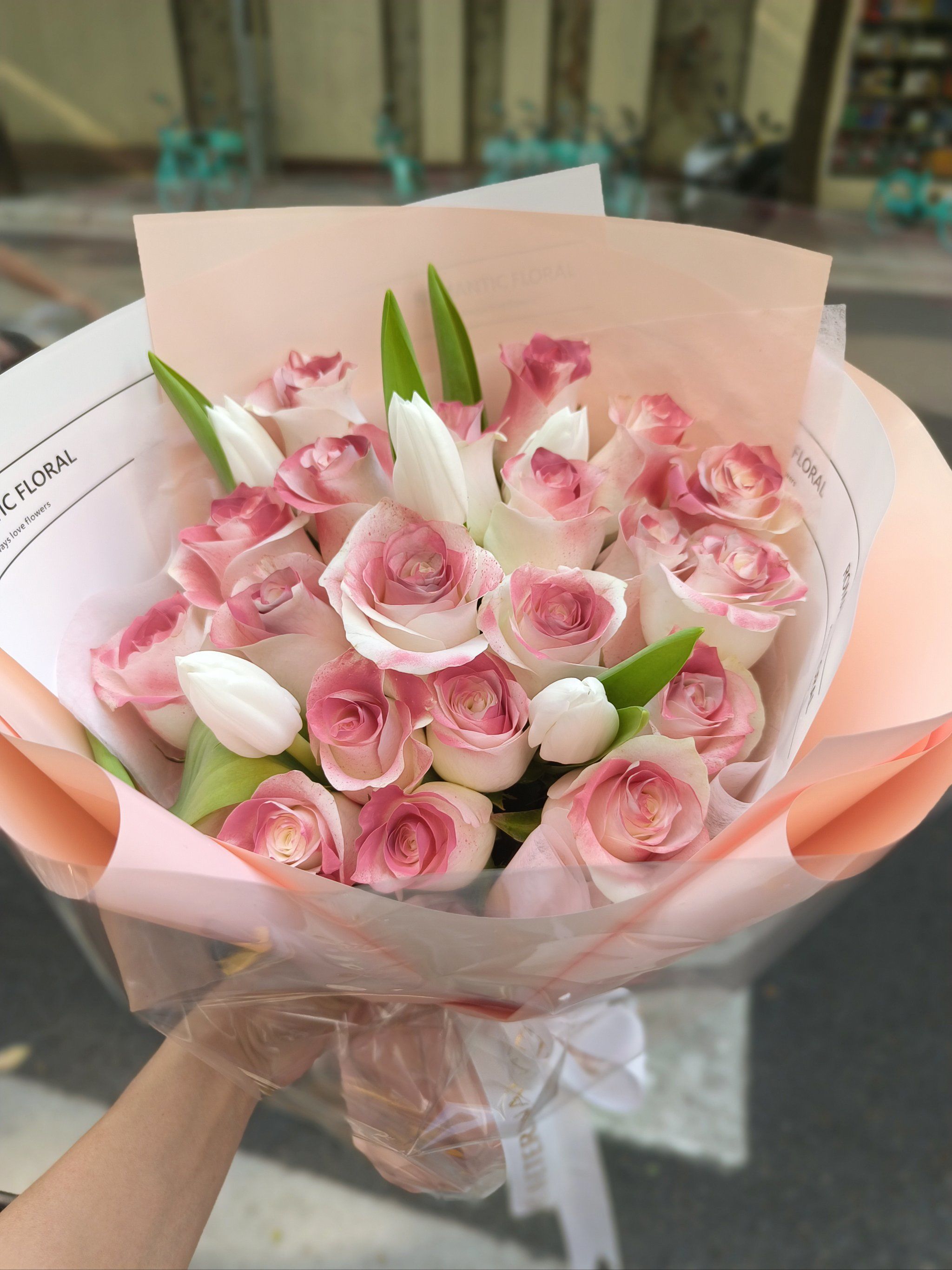 清新的玫瑰,美好的一天