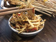 凉拌牛板筋-盟重烧烤(东瓜山创始店)