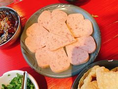 心形午餐肉-谭鸭血老火锅(漳州路店)
