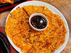 泡菜饼-喇喇排骨火锅·传统韩式脊骨汤(望京西园总店)