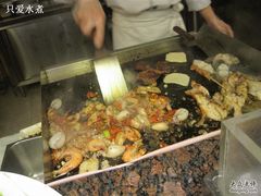 炒海鲜-岷山饭店-芝芝自助餐厅