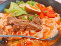 眷村红烧牛肉面（辣/不辣）-老张牛肉面(天津万象城店)