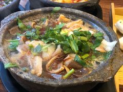 砂锅毛血旺-王明古法砂锅居(开化寺店)