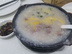 窩蛋牛肉粥-禄福山庄•顺德菜·融和菜(龙江店)