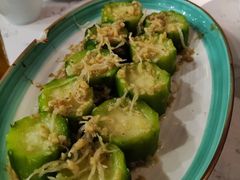 银鱼仔蒸丝瓜-大榕树下顺德菜(融创茂店)