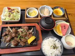 铁板牛肉定食-鲁山人日本料理·放题·套餐(松卫北路店)