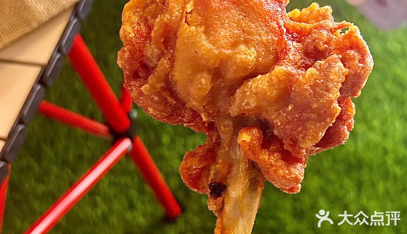 卷起来的炸鸡腿魅力