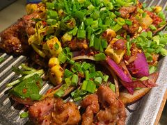 葱椒爆牛肉-绿茶餐厅(成都大悦城店)