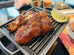 炭烤秘制猪颈肉-simply thai天泰(静安嘉里中心店)
