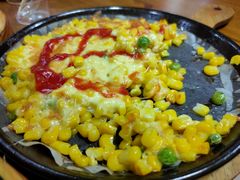 料理烤芝士玉米粒-老东镇啤酒屋海鲜加工·蒸汽海鲜·海鲜烧烤(台东店)