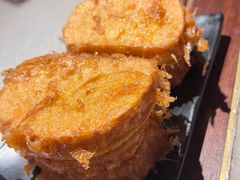 鸡蛋裹炸馒头片-小吊梨汤·北京菜·烤鸭(鸟巢店)