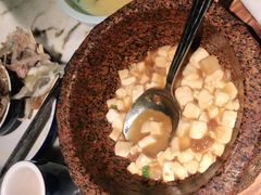 石锅鸡汤豆腐-绿茶餐厅(深南广场万科店)