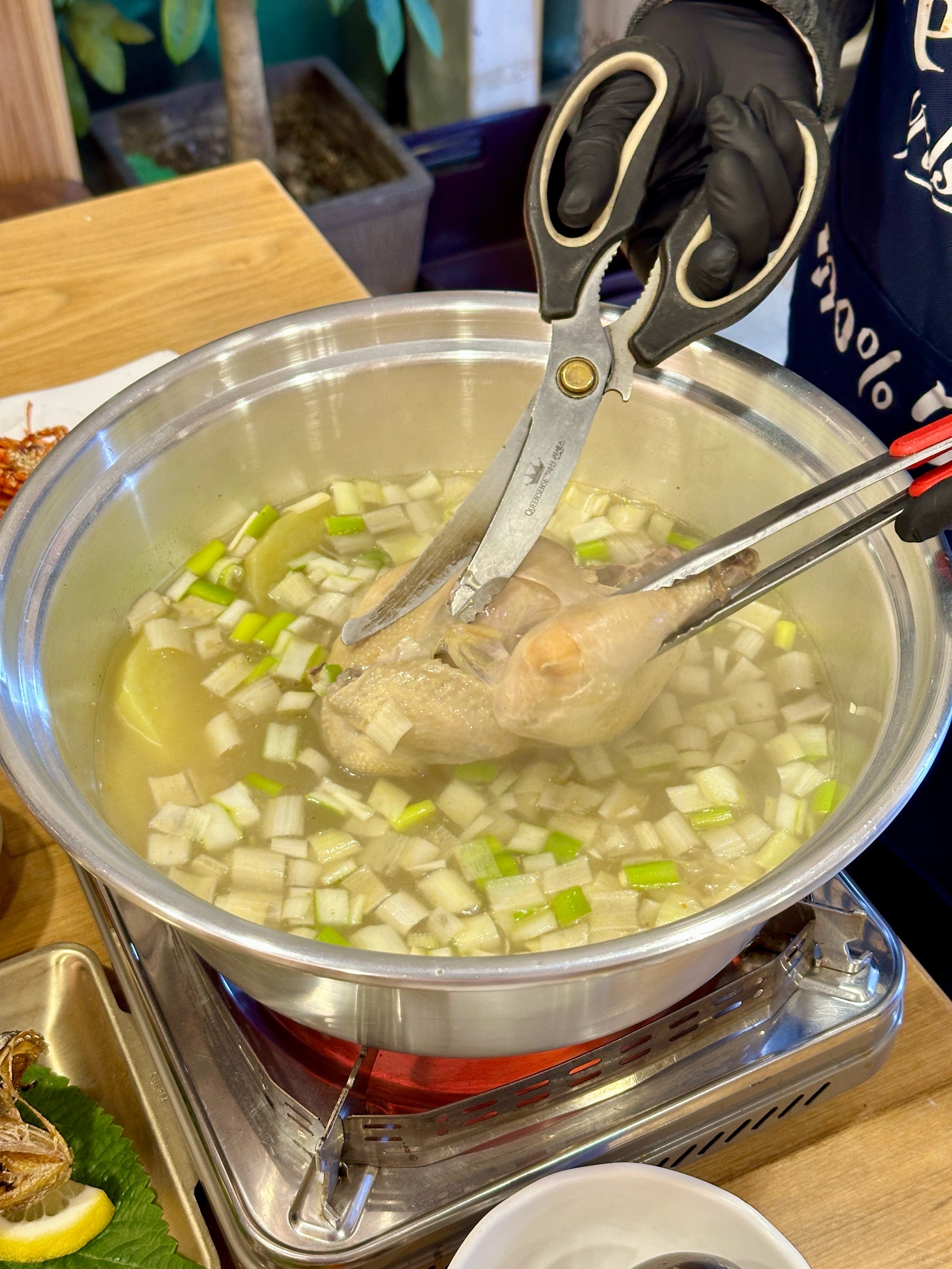 参鸡汤蘸料图片